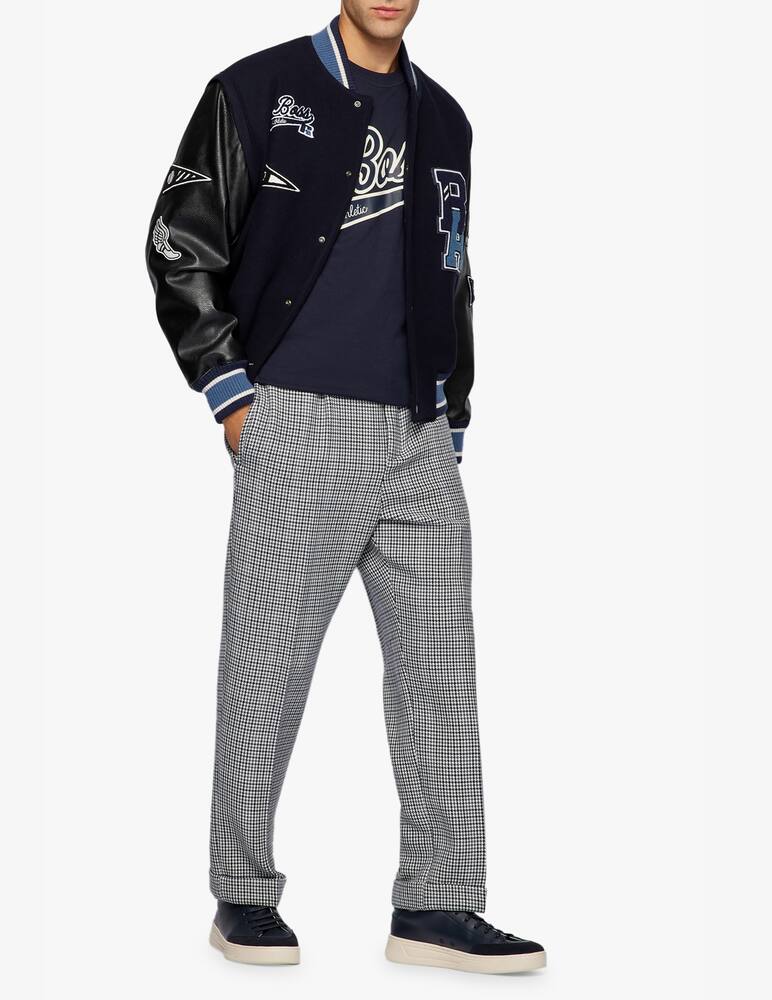 rinascente BOSS Logo russell athletic t-shirt - blue