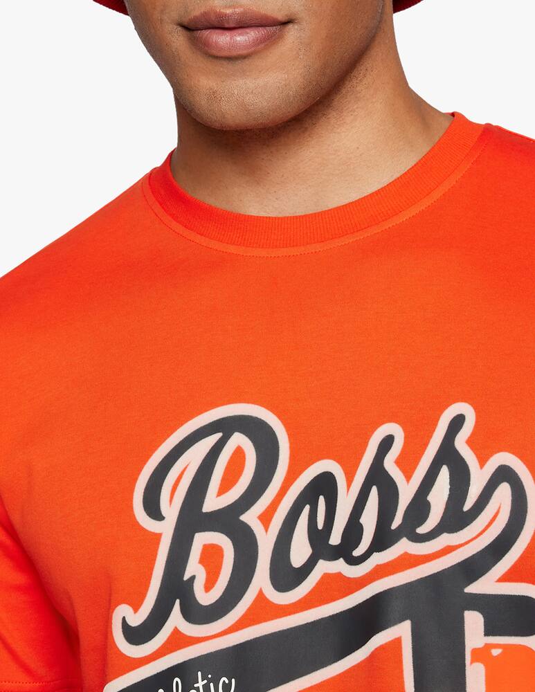 rinascente BOSS Logo russell athletic t-shirt - orange