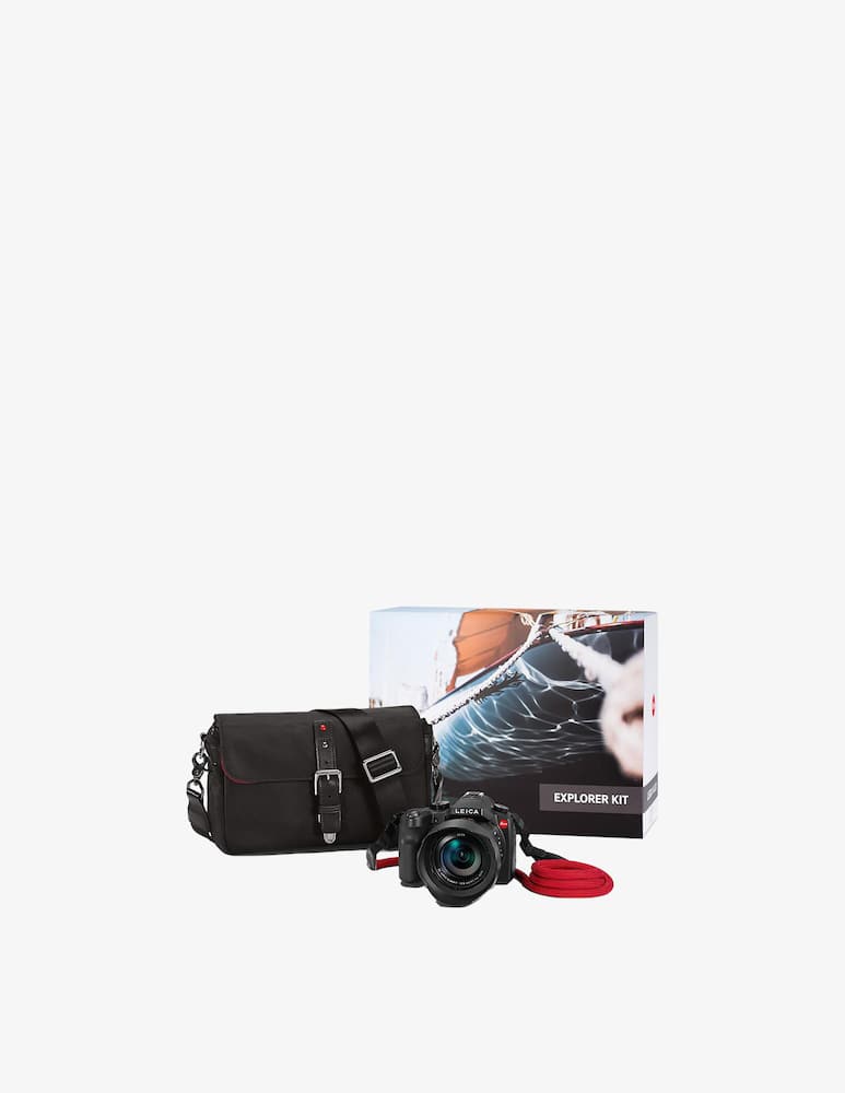 rinascente Leica V-Lux Typ 114Fotocamera Explorer Kit - Nero
