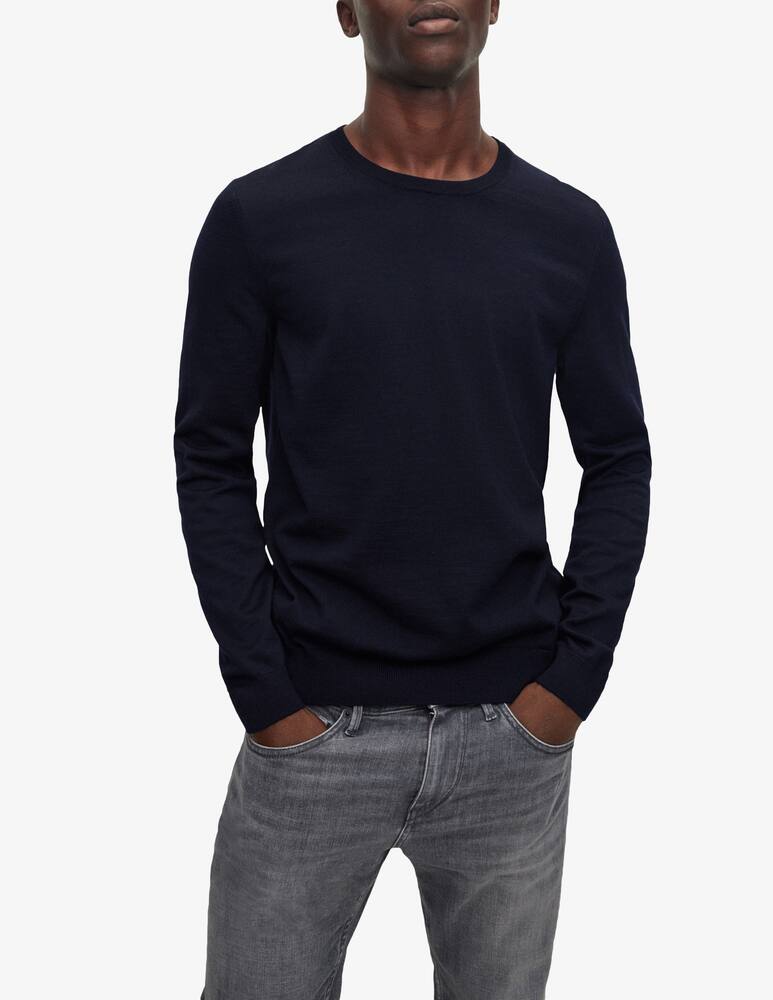 rinascente BOSS Merino basic crewneck jumper