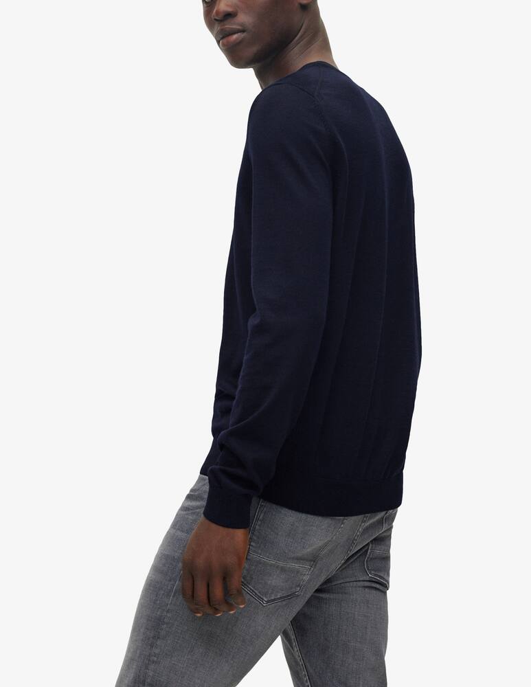 rinascente BOSS Merino basic crewneck jumper