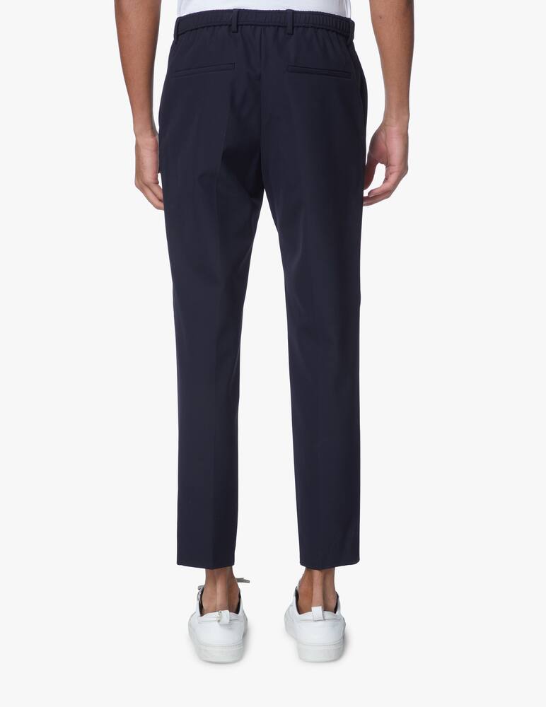 rinascente BOSS Genius stretch coulisse slim chino - blue