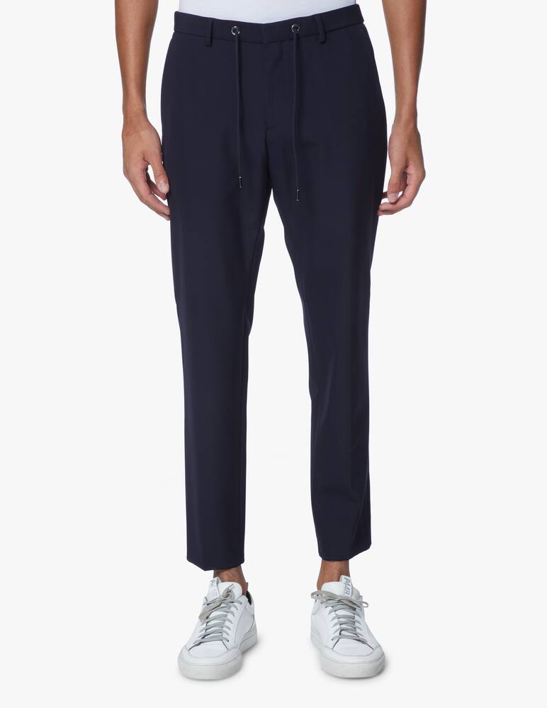 rinascente BOSS Genius stretch coulisse slim chino - blue