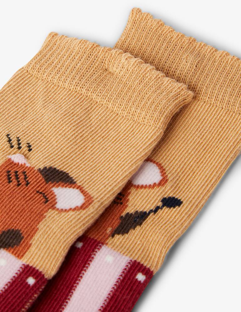 rinascente Falke Music mice cotton socks - Beige