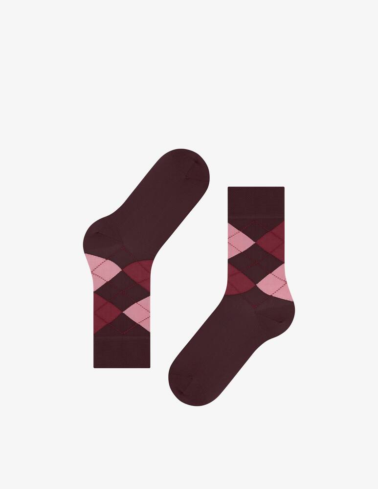 rinascente Falke Argyle pattern socks