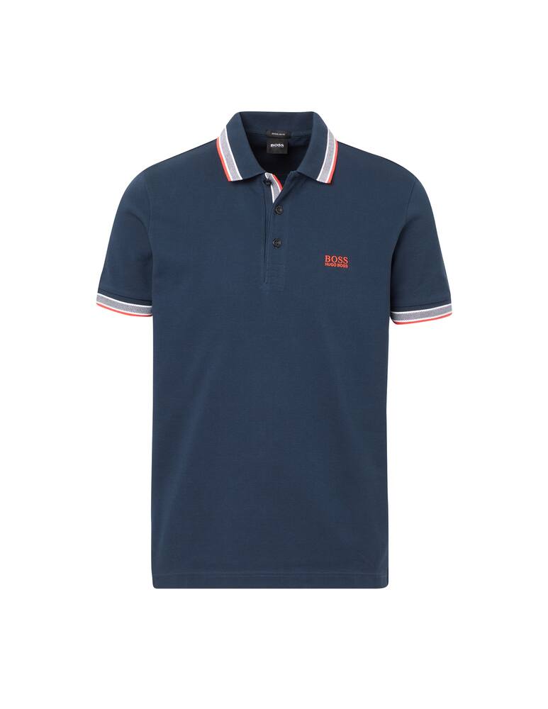 rinascente BOSS Contrast piquet polo shirt