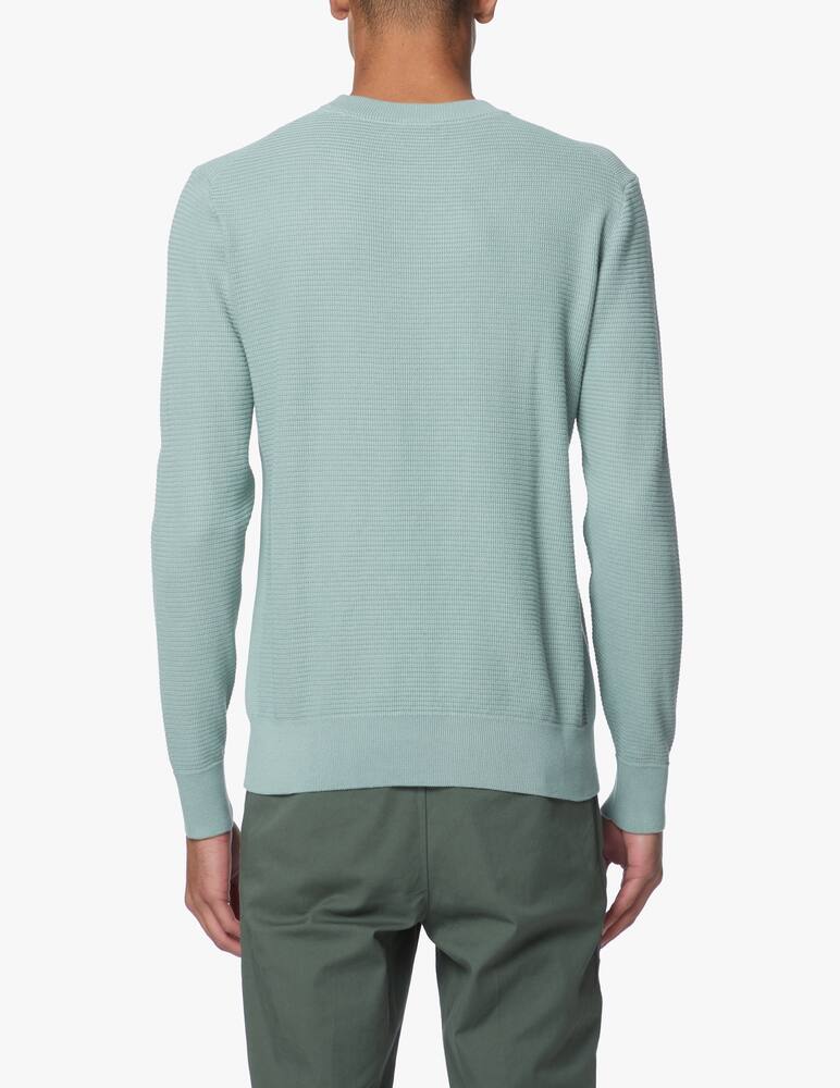 rinascente BOSS Maglia girocollo grana riso cotone - verde