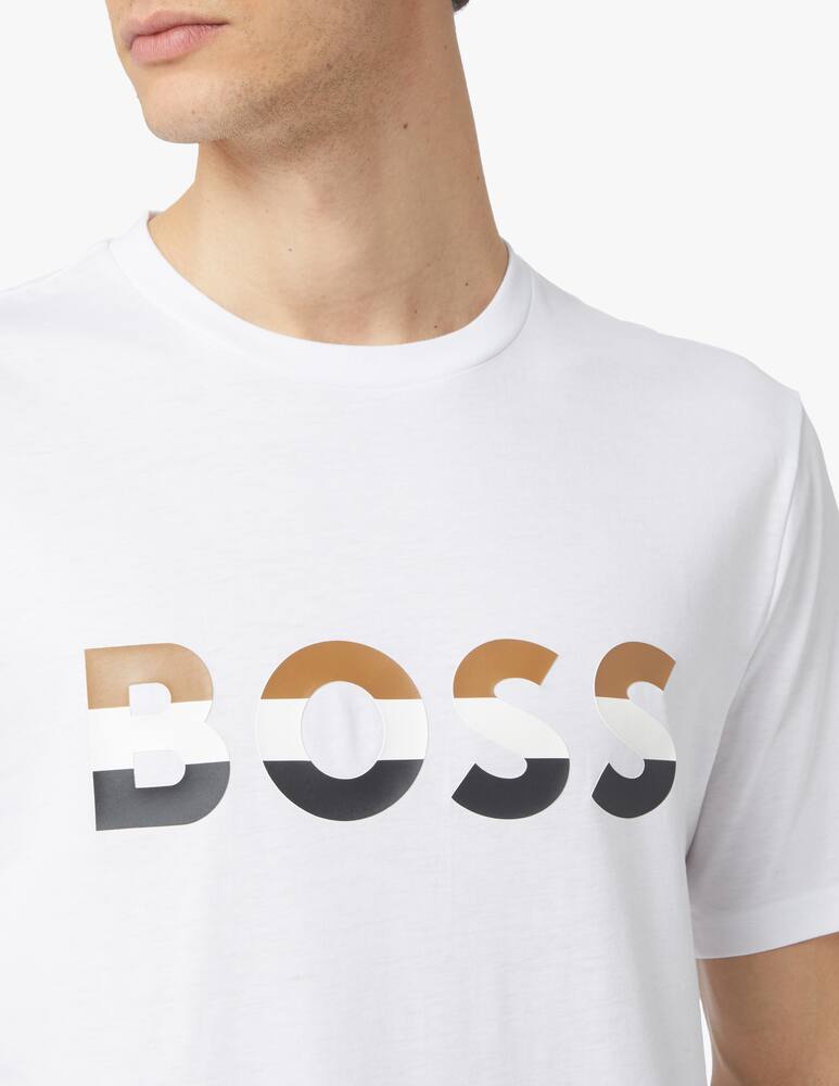 rinascente BOSS Boss logo t-shirt - white