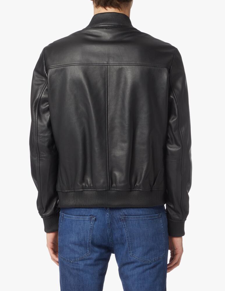rinascente BOSS Bomber pelle - nero