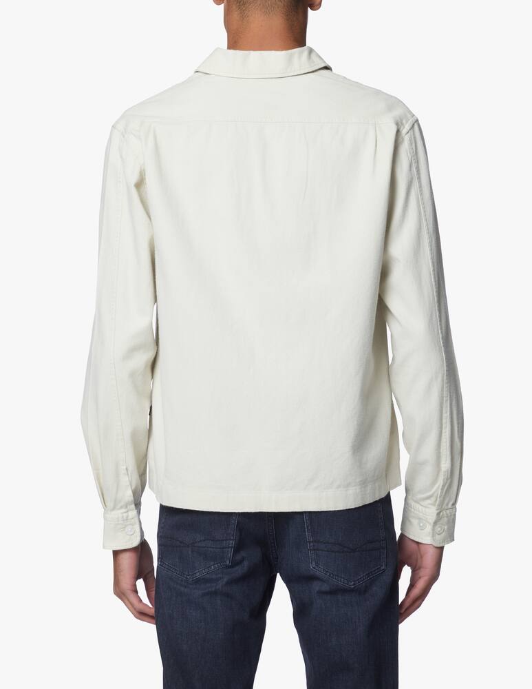 BOSS Relaxed twill pocket overshirt - white - picture 3 BOSS Relaxed twill pocket overshirt - white - picture 3