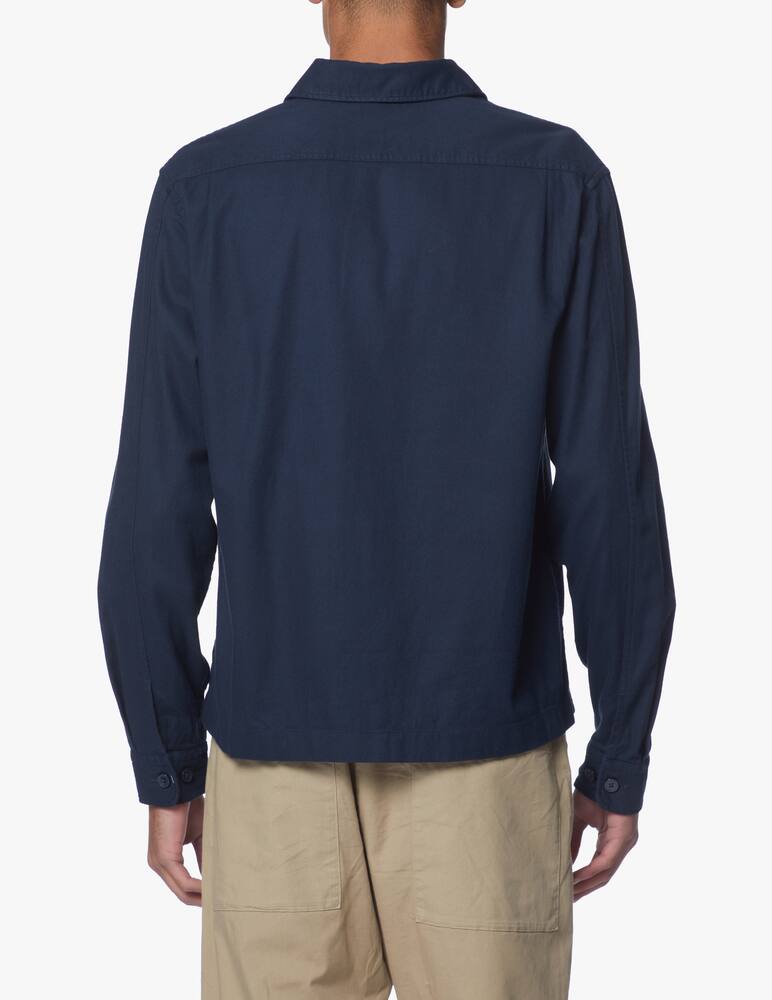 rinascente BOSS Overshirt relaxed twill tasche - blu