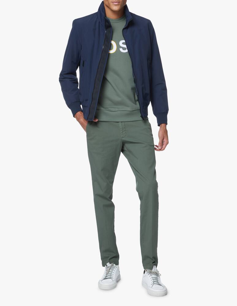 rinascente BOSS Padded nylon regular bomber - blue