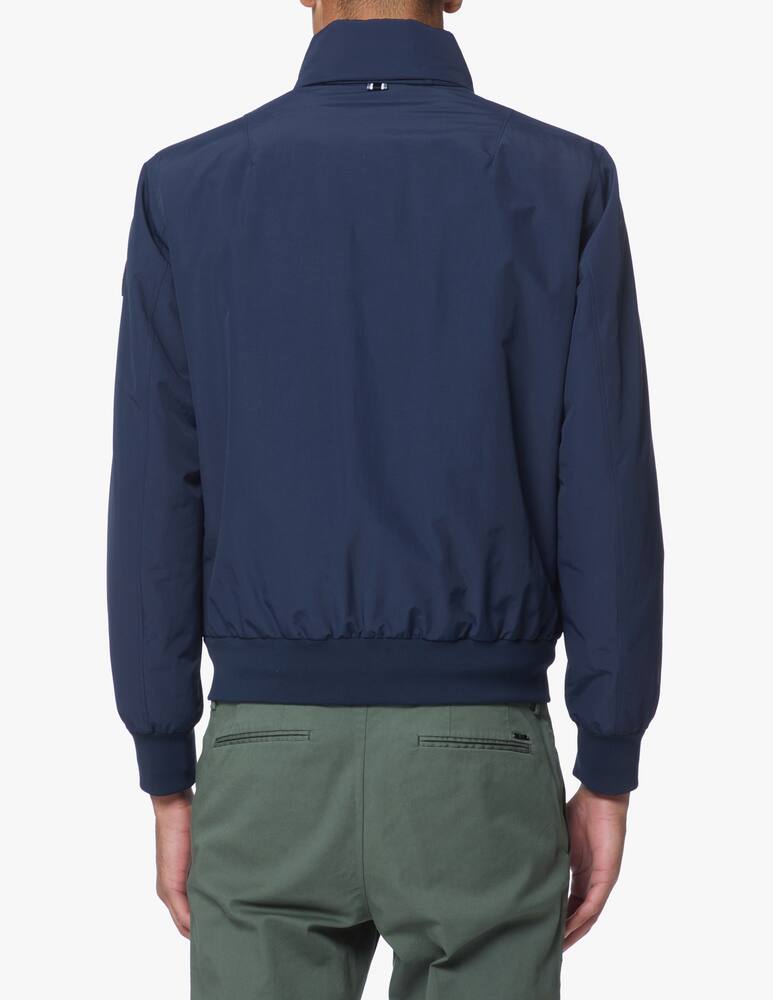 rinascente BOSS Padded nylon regular bomber - blue