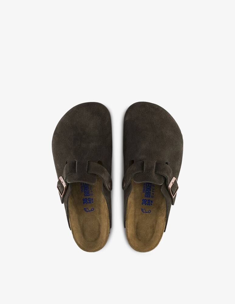 rinascente Birkenstock Boston suede flats