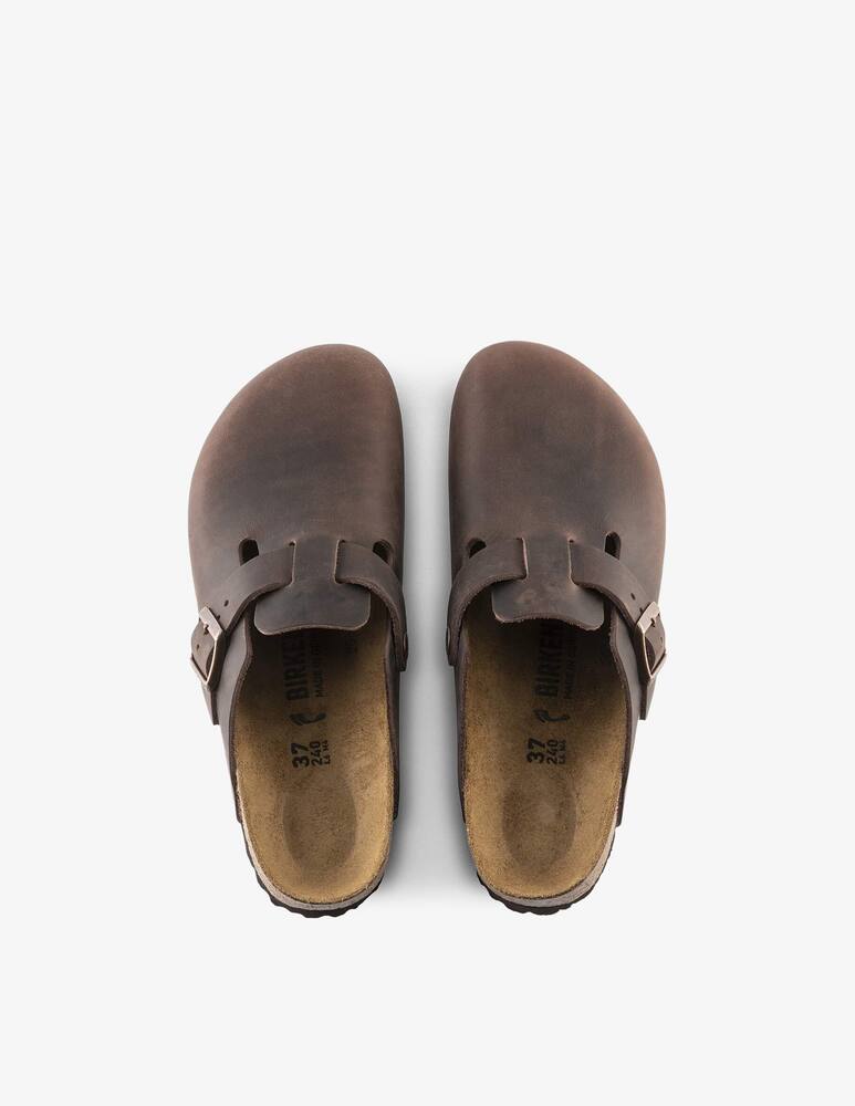 rinascente Birkenstock Boston oiled leather clogs