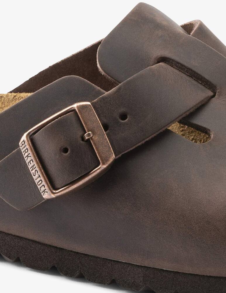 rinascente Birkenstock Boston oiled leather clogs