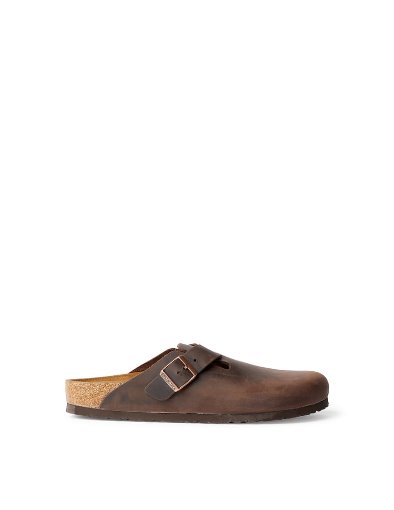 Birkenstock Boston in pelle - marrone - immagine 1 Birkenstock Boston in pelle - marrone - immagine 1