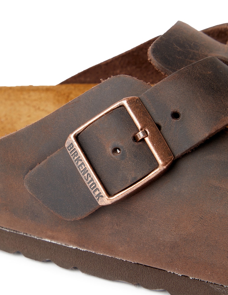 Birkenstock Boston in pelle - marrone - immagine 4 Birkenstock Boston in pelle - marrone - immagine 4