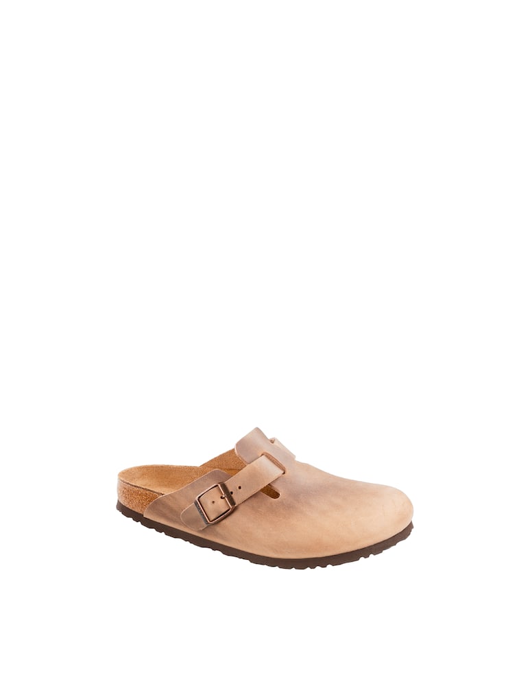 rinascente Birkenstock Boston tabacco brown oiled leather