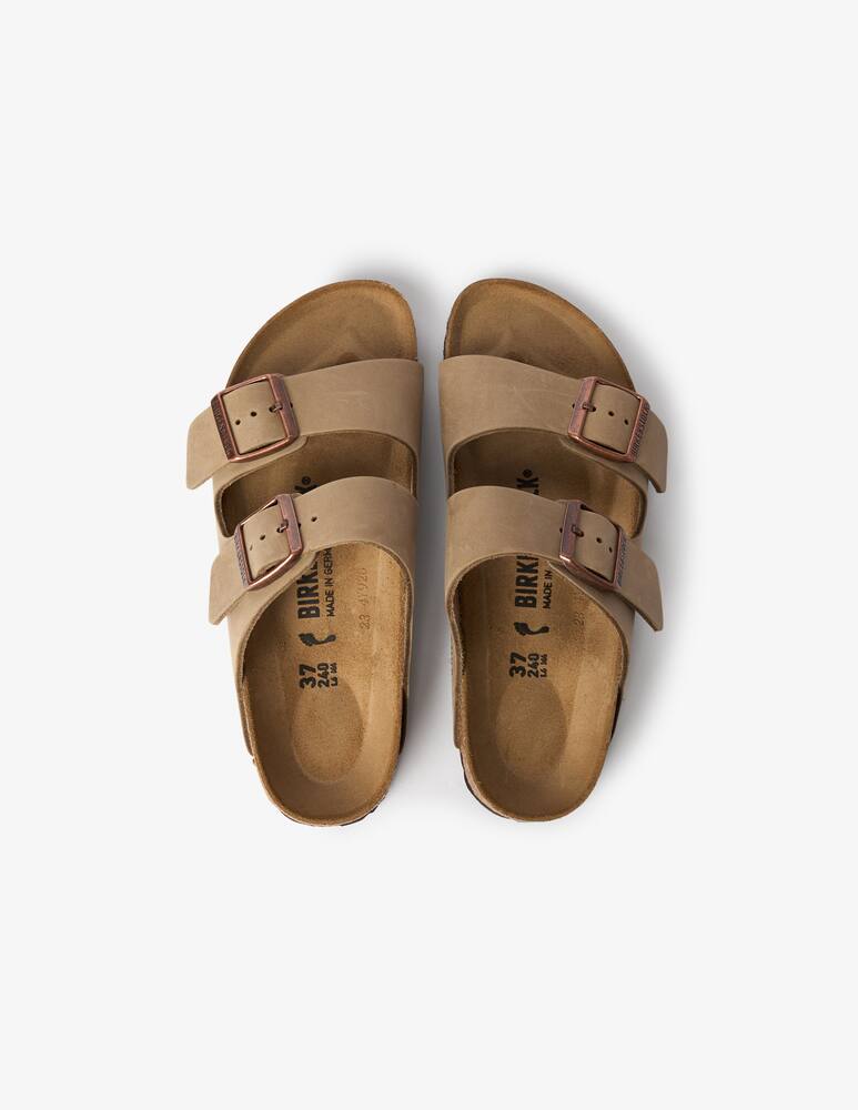 rinascente Birkenstock Arizona oiled leather sandals
