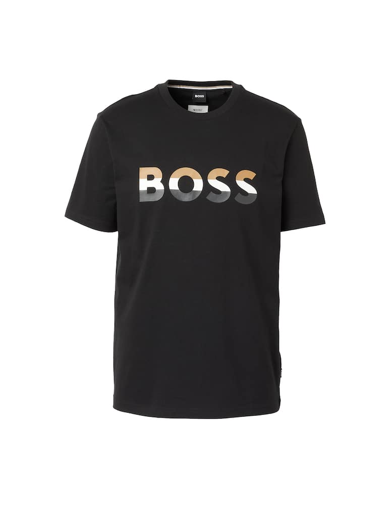 BOSS Maglietta manica corta logo boss - nero - immagine 5 BOSS Maglietta manica corta logo boss - nero - immagine 5