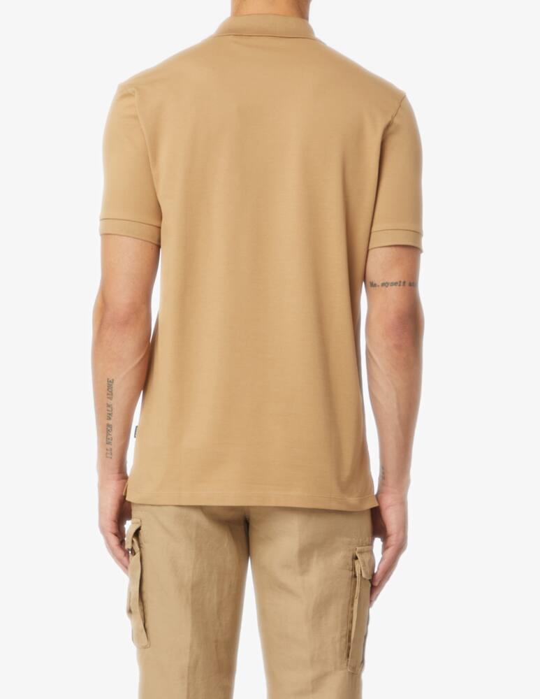 rinascente BOSS Polo manica corta piquet - marrone