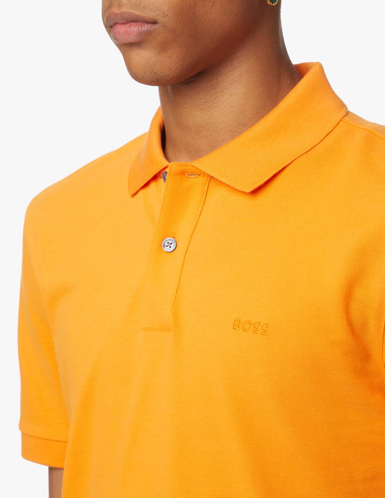rinascente BOSS Polo manica corta piquet - arancione