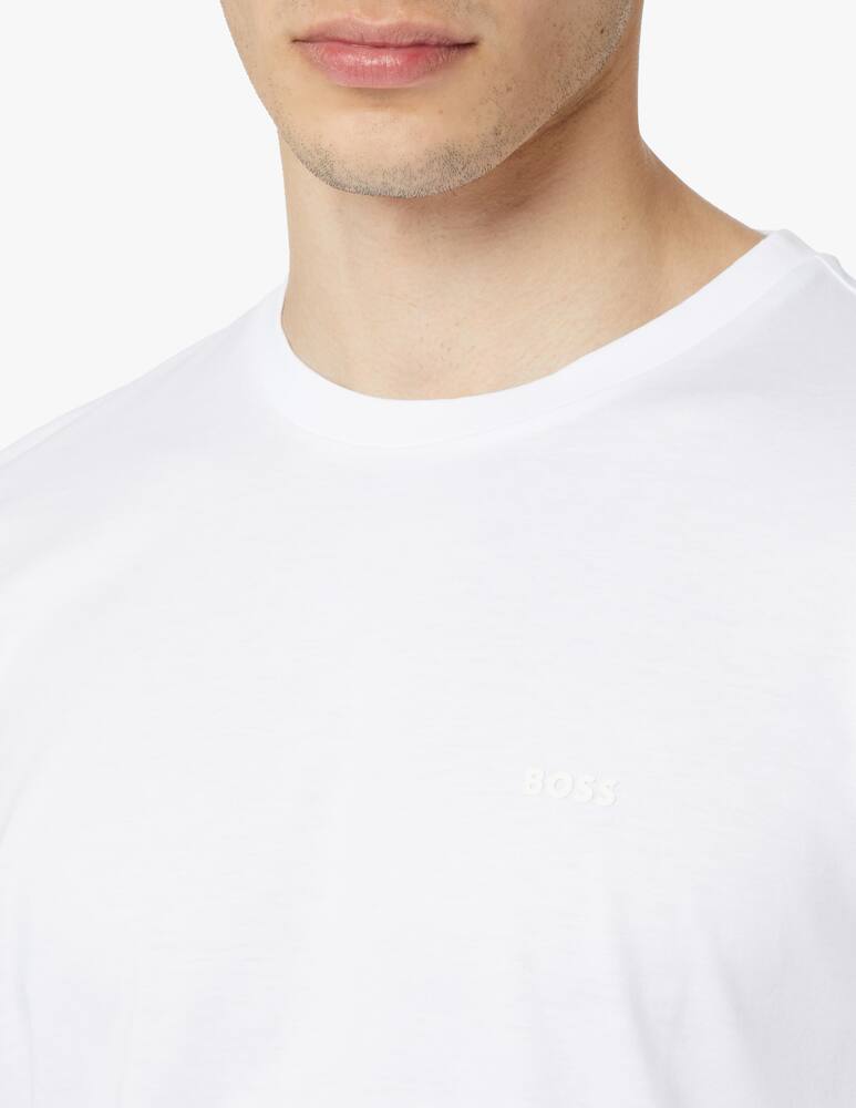 rinascente BOSS Maglietta manica corta regular loghino - bianco