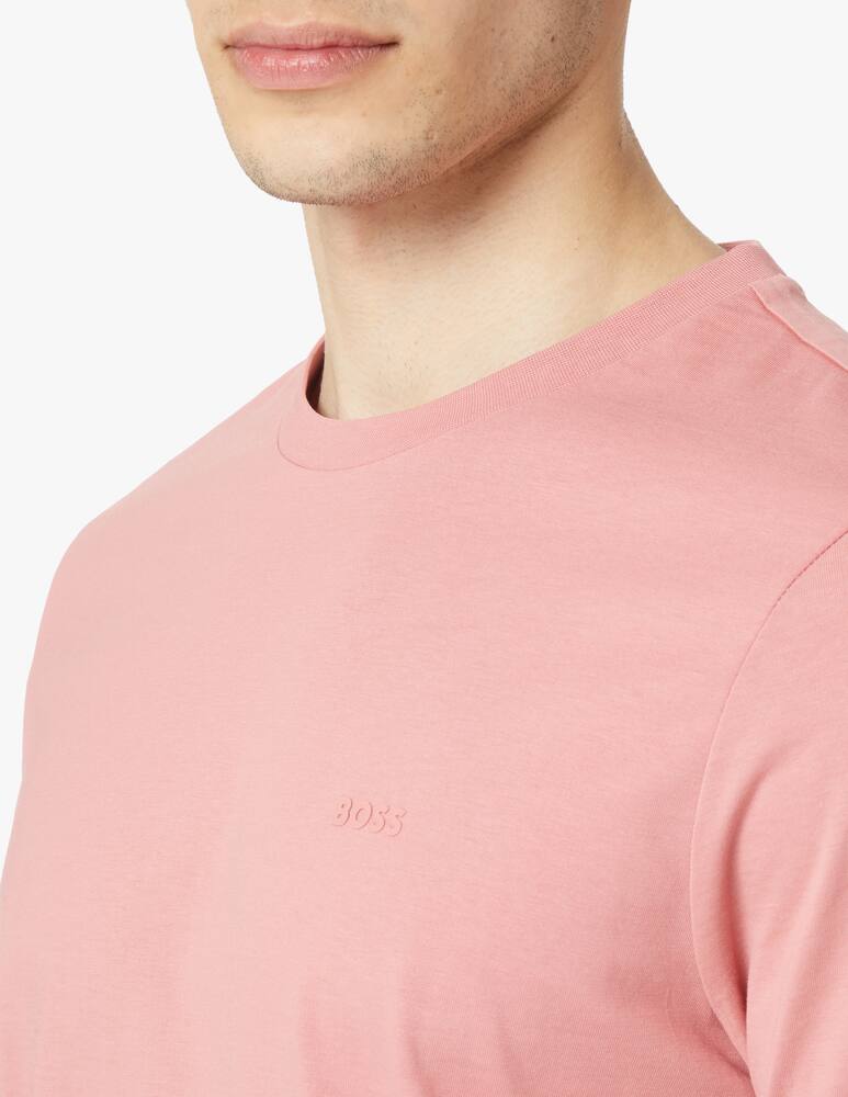 rinascente BOSS Maglietta manica corta regular loghino - rosa