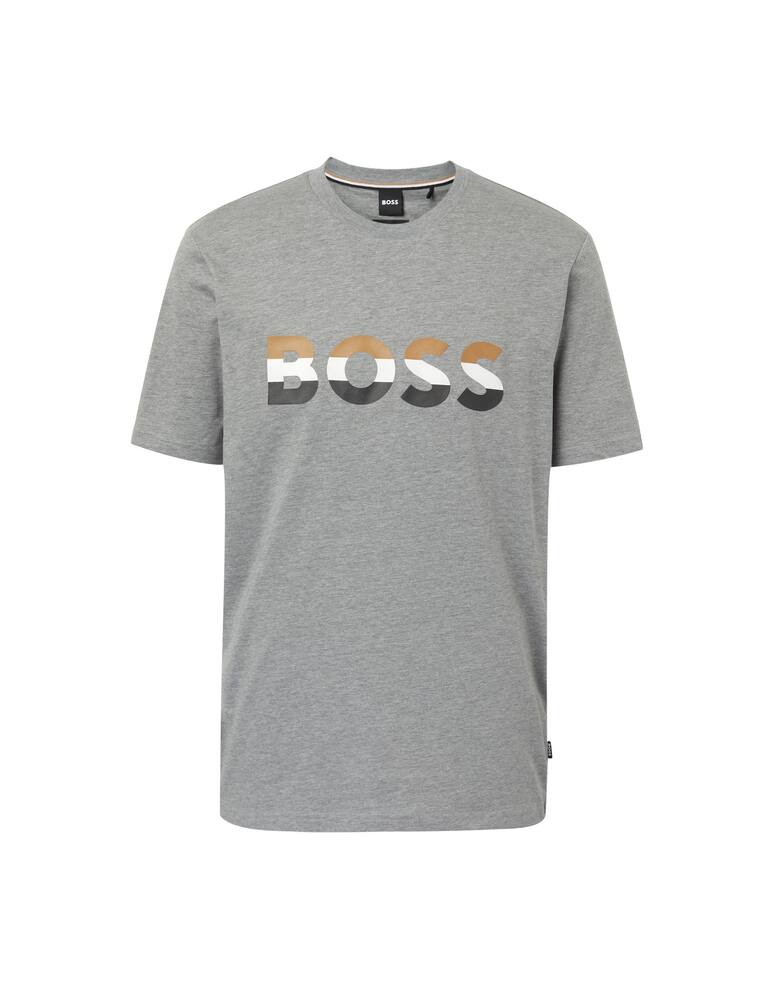 rinascente BOSS Maglietta manica corta logo boss - grigio