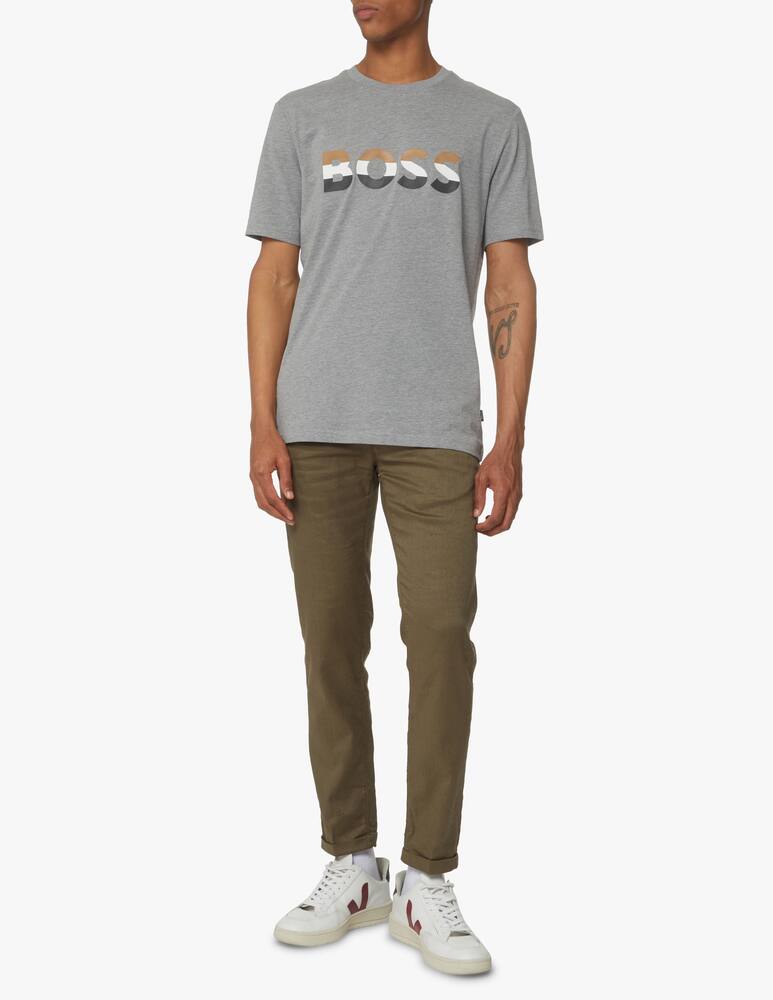 rinascente BOSS Maglietta manica corta logo boss - grigio
