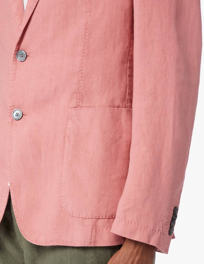 rinascente BOSS Blazer sfoderato lino tinto capo - rosa