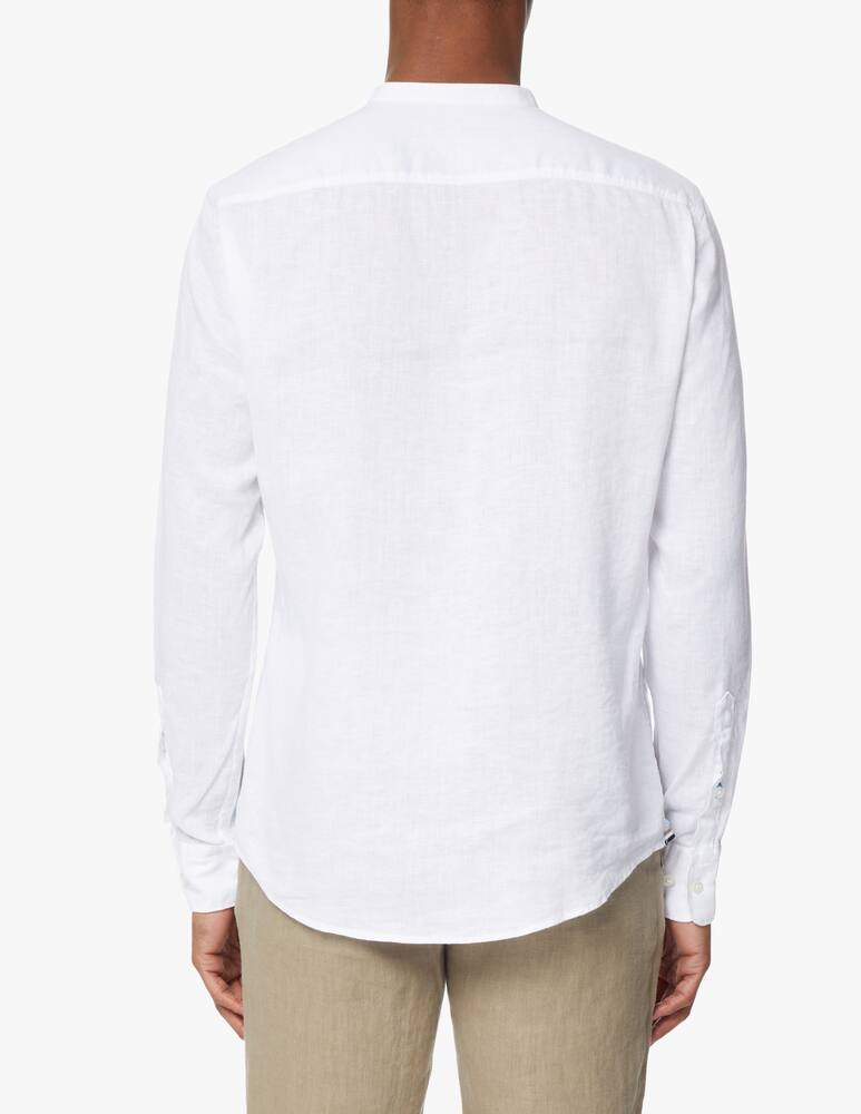 rinascente BOSS Garment dyed line guru shirt - white