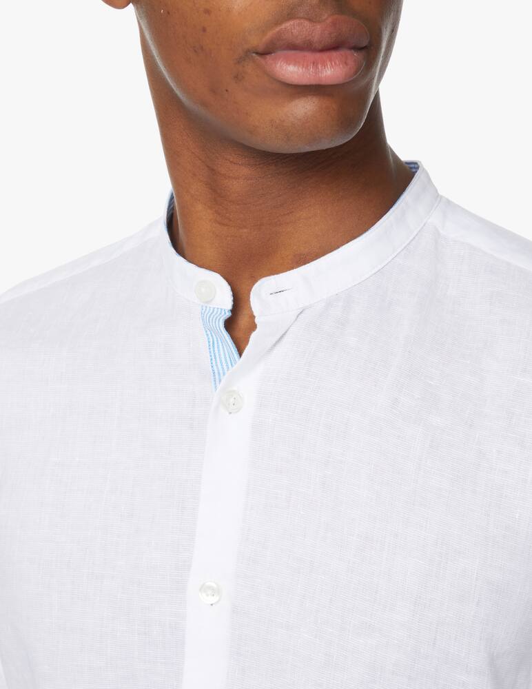 rinascente BOSS Garment dyed line guru shirt - white