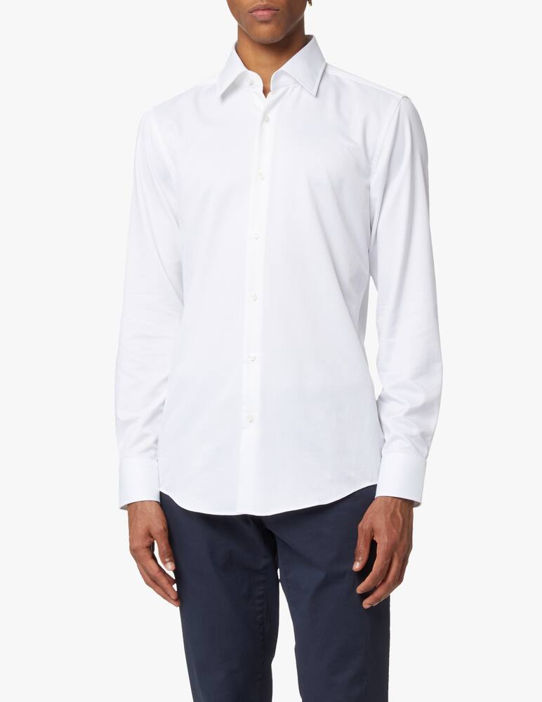 BOSS Performance slim shirt - white - picture 1 BOSS Performance slim shirt - white - picture 1
