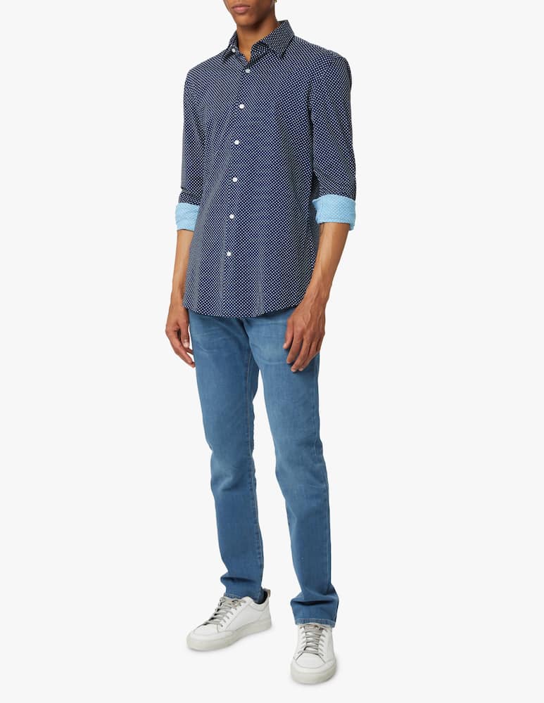 rinascente BOSS Pois fantasy slim shirt - multi