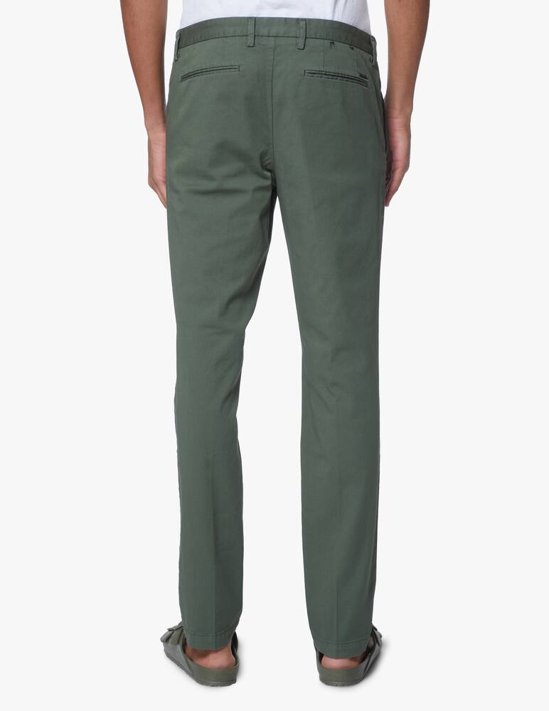 rinascente BOSS Stretch gabardine kaito slim chino - green