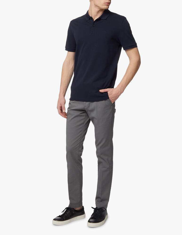 rinascente BOSS Regular piquet polo - blue