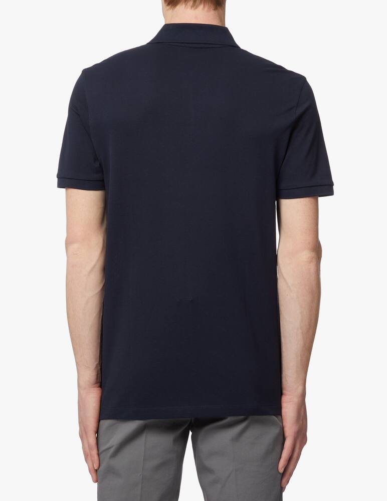 rinascente BOSS Regular piquet polo - blue