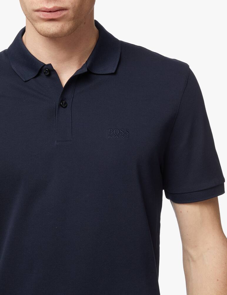 rinascente BOSS Regular piquet polo - blue