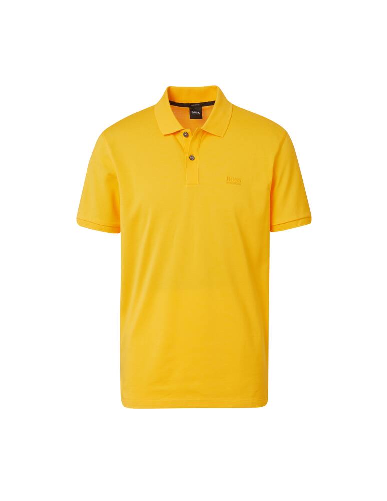 rinascente BOSS Polo manica corta reg piquet - giallo