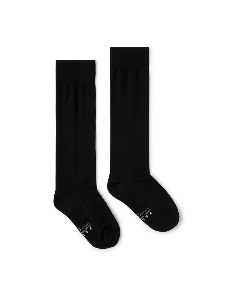 rinascente Falke Calze lunghe energizing in cotone - nero