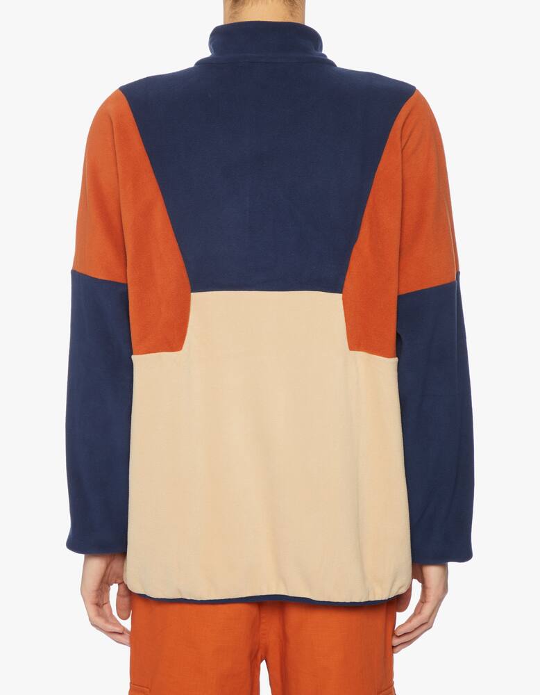 rinascente Fila Wafa colour-blocked half zip fleece