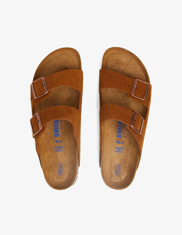 Birkenstock Suede arizona sandals - brown - picture 3 Birkenstock Suede arizona sandals - brown - picture 3