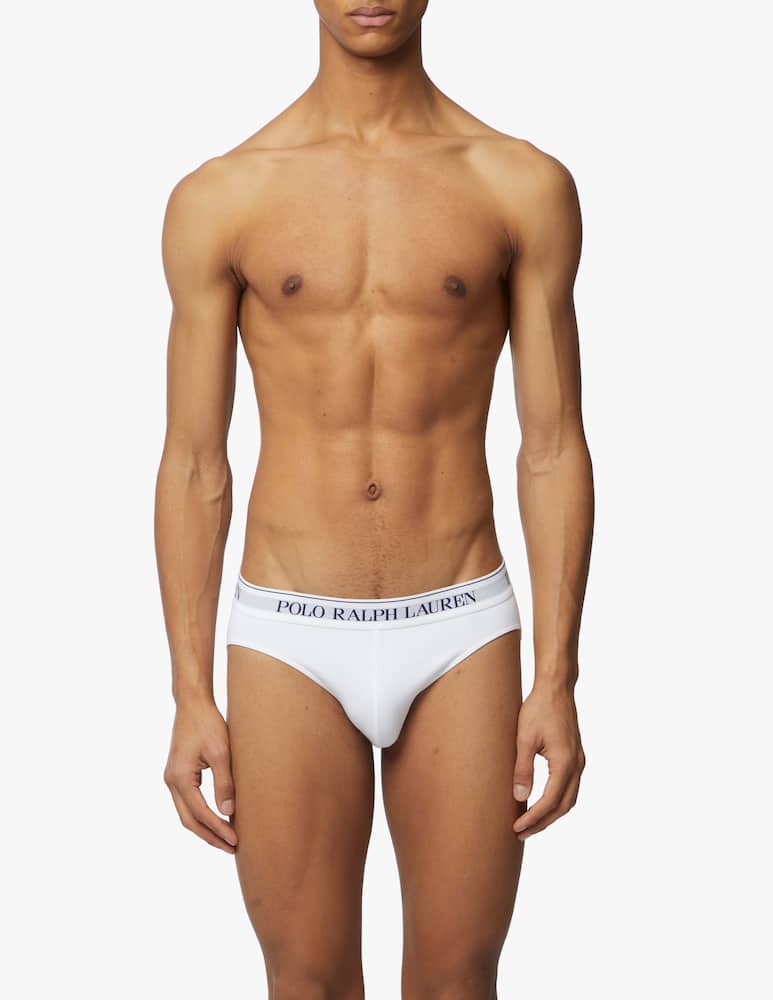 Polo Ralph Lauren 3 pack brief trunk cotton stretch - picture 2 Polo Ralph Lauren 3 pack brief trunk cotton stretch - picture 2