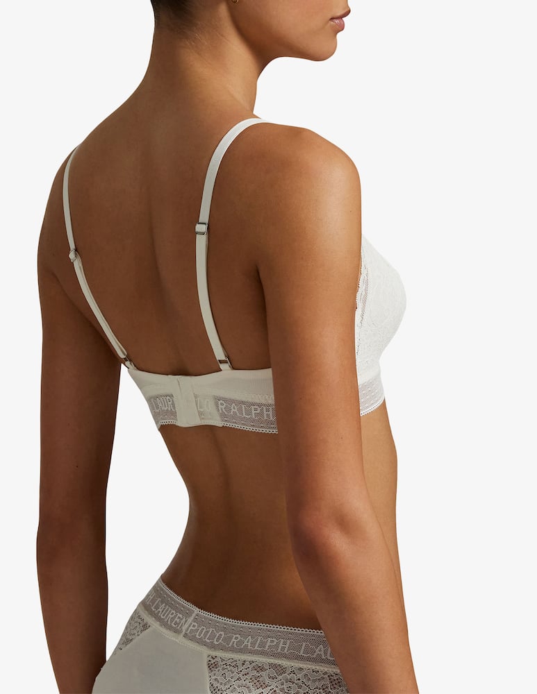 rinascente Polo Ralph Lauren Reggiseno triangle in pizzo