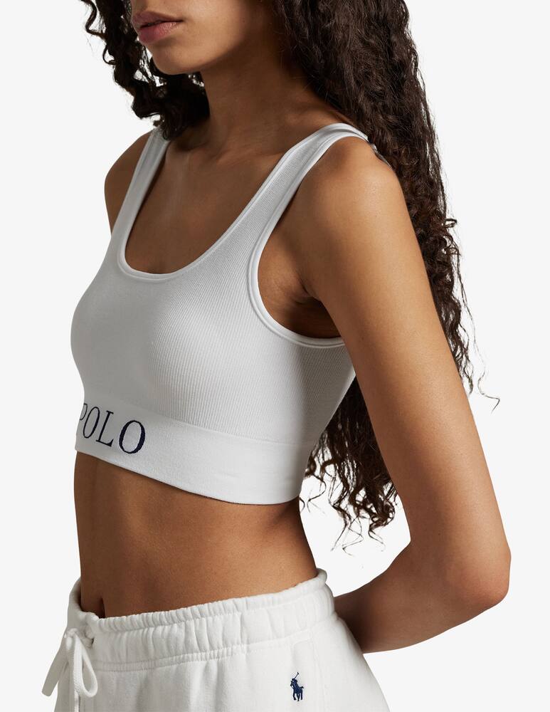 rinascente Polo Ralph Lauren Logo bralette
