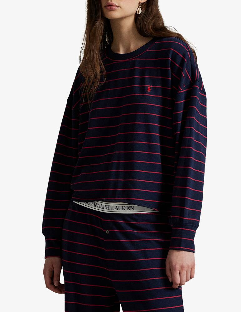 rinascente Polo Ralph Lauren Striped sweatshirt set