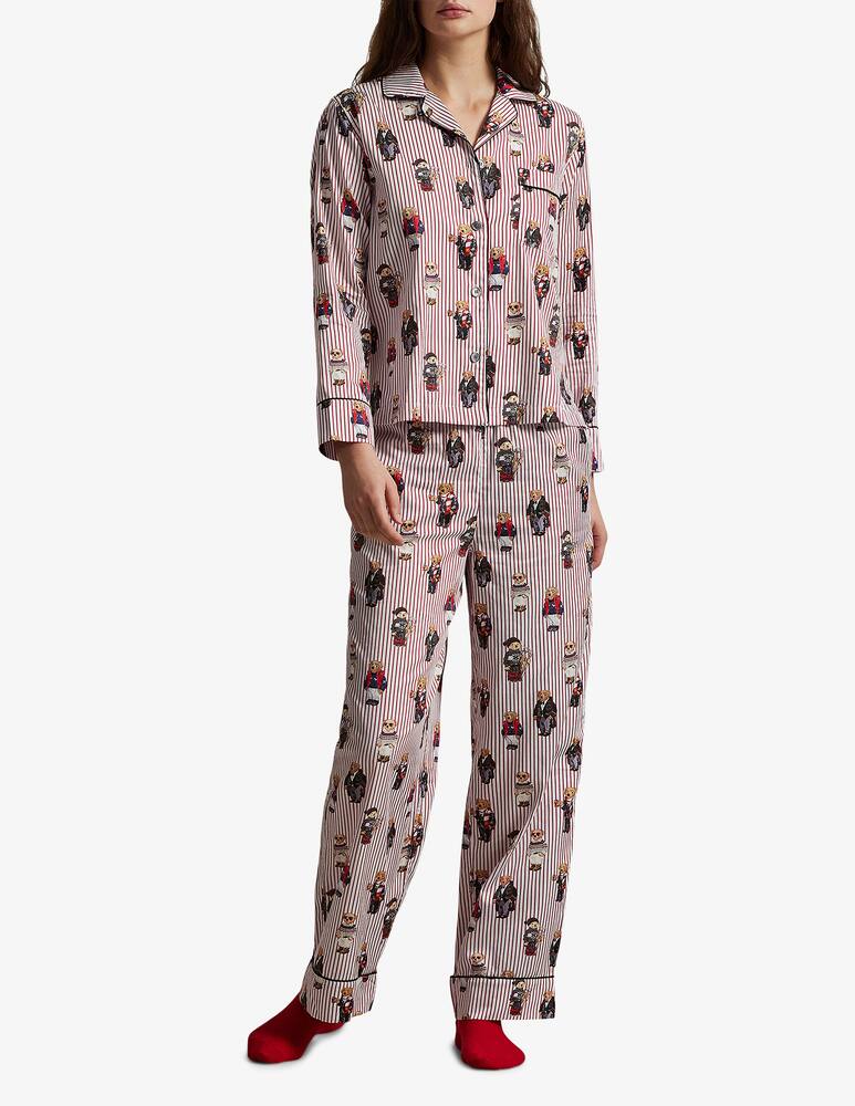 rinascente Polo Ralph Lauren bear print pyjama set