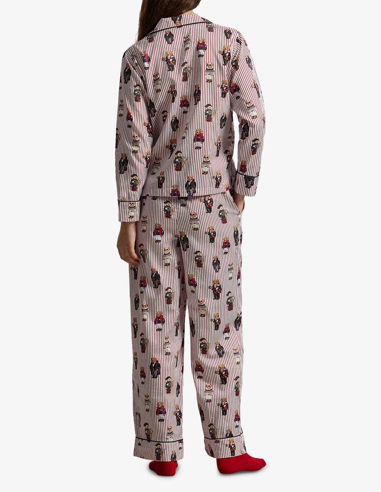 rinascente Polo Ralph Lauren bear print pyjama set